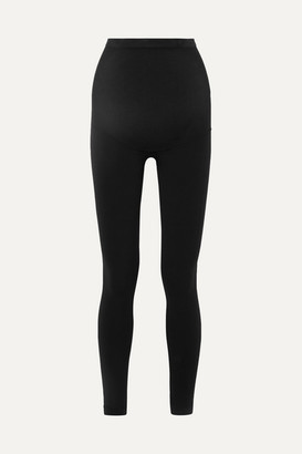 Spanx Look At Me Now Stretch-jersey Maternity Leggings Spanx Look At Me Now Stretch-jersey Maternity Leggings