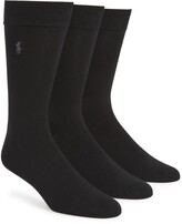 Thumbnail for your product : Polo Ralph Lauren Assorted 3-Pack Supersoft Socks