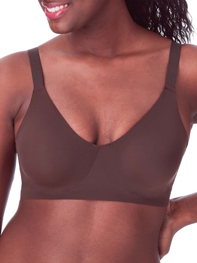 Women’s Bali DF3498 Easylite Back Close Underwire Bra (Espresso 2X)