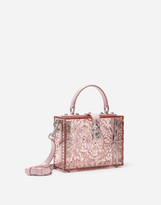 Thumbnail for your product : Dolce & Gabbana Dolce Box Bag In Cinderella Sint Glass