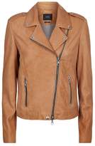 Thumbnail for your product : SET Leather Biker Jacket