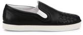 Thumbnail for your product : Bottega Veneta Intrecciato Leather Slip-On Sneakers