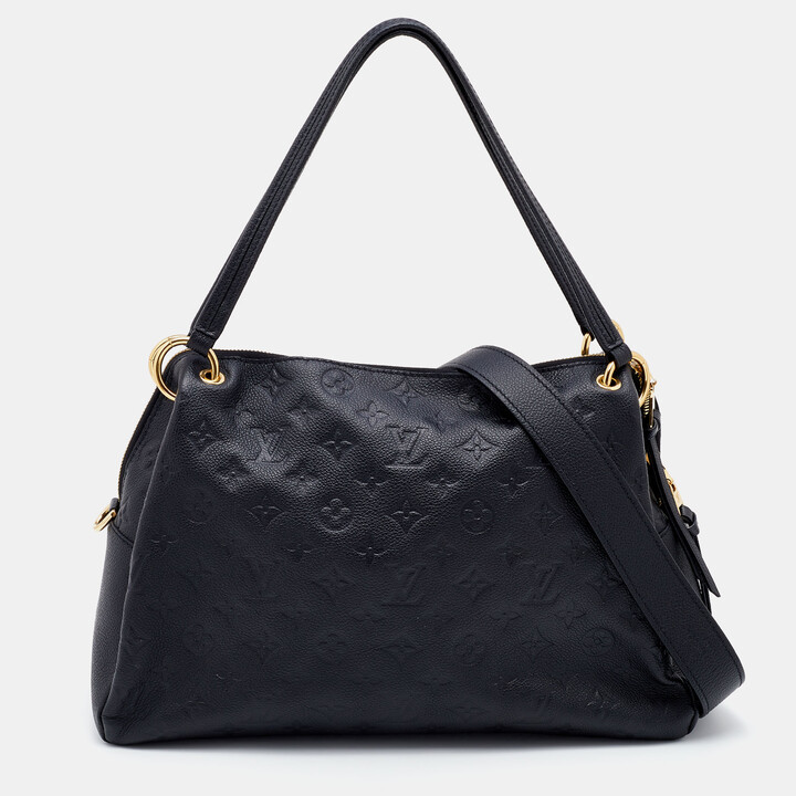 Louis Vuitton Black Monogram Empreinte Leather Ponthieu PM Bag ShopStyle