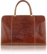 Thumbnail for your product : Chiarugi Handmade Brown Genuine Italian Leather Business Bag