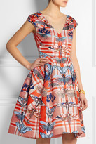 Thumbnail for your product : Temperley London Arielle printed satin-twill dress