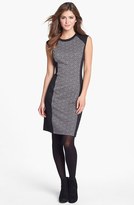 Thumbnail for your product : Calvin Klein Colorblock Print Ponte Knit Dress (Online Only)