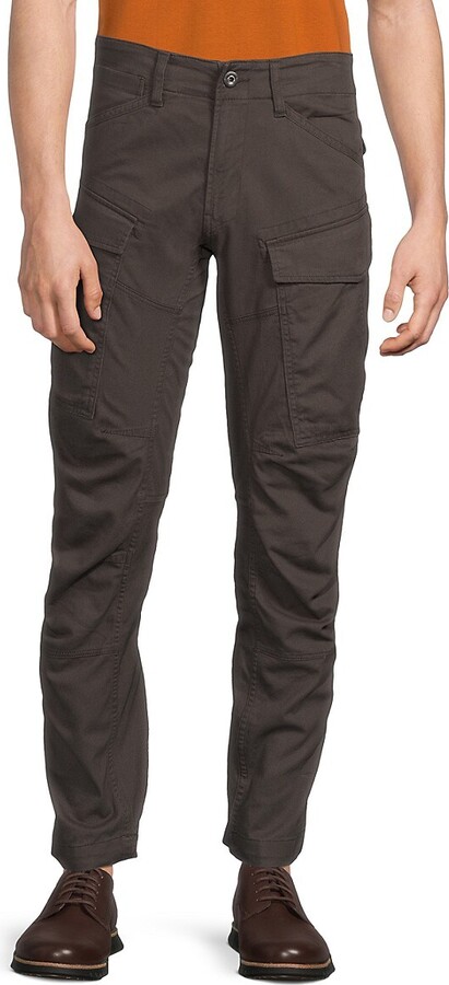 Tapered Cotton-Blend Cargo Pants