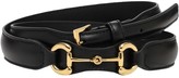 Thumbnail for your product : Gucci 2.3cm Horsebit Leather Belt