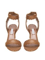 Thumbnail for your product : Tabitha Simmons Leticia leather block-heel sandals