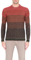 Thumbnail for your product : Missoni Patterned knitted jumper - for Men