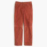 Thumbnail for your product : J.Crew Collection suede patio pant