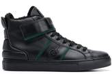 Thumbnail for your product : Roberto Cavalli shearling lined high-top sneakers