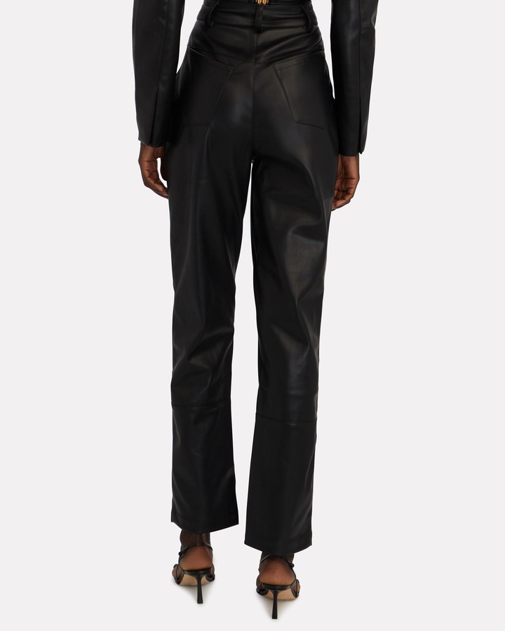 Ronny Kobo Katie Vegan Leather Pants ShopStyle