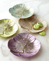Thumbnail for your product : Four Floral Dessert/Canape Plates