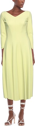 Chiara Boni La Petite Robe Midi Dress Acid Green