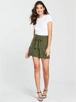 Thumbnail for your product : NATIVE YOUTH Wrap Front Shorts - Olive
