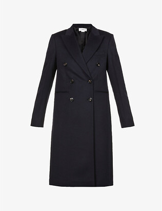 Victoria Beckham Double-breasted wool and cashmere-blend coat