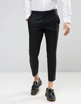 Thumbnail for your product : Selected Cropped Skinny Fit Pants with Stretch