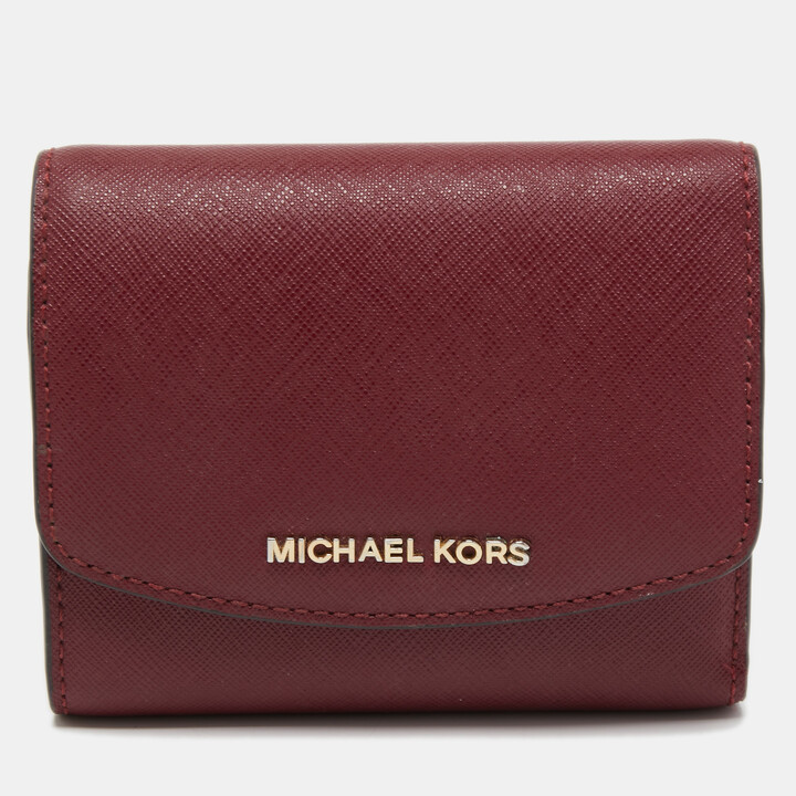 michael kors zip around wallet red cosmetic pouch - Marwood VeneerMarwood  Veneer