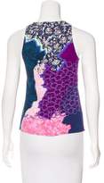 Thumbnail for your product : Peter Pilotto Sleeveless Abstract Top
