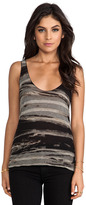 Thumbnail for your product : Enza Costa Viscose Stripe Loose Tank