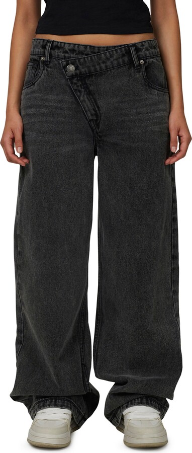 Good For Nothing Baggy Vintage Wash Denim Jeans