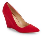 Thumbnail for your product : Saks Fifth Avenue Bianca Sueded Wedge Pumps