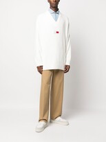 Thumbnail for your product : Tommy Hilfiger Logo-Embroidered Oversize Jumper