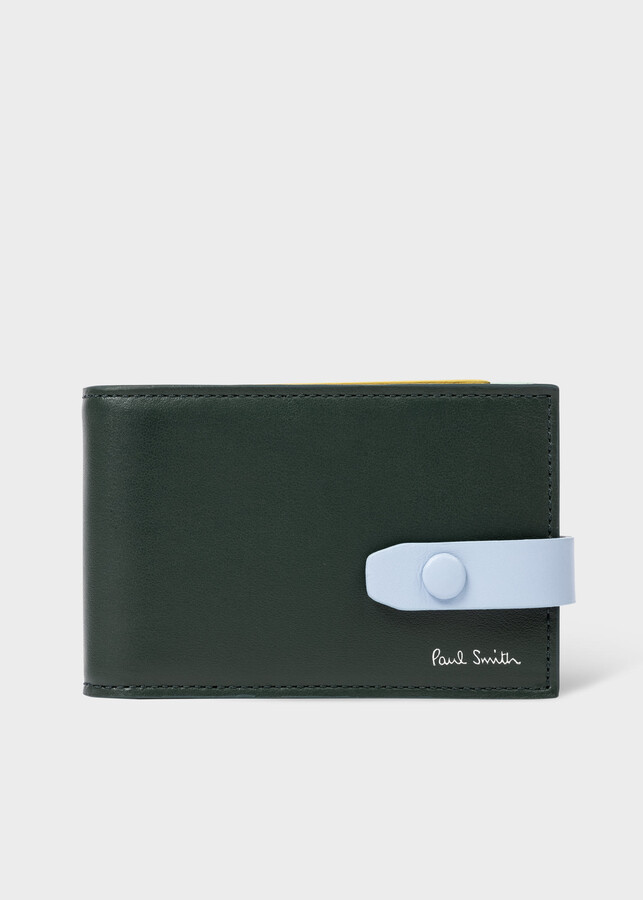 Paul Smith + Native Union Artist Stripe Leather MagSafe Wallet
