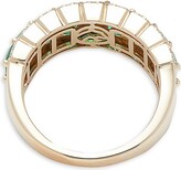 Thumbnail for your product : Effy 14K Yellow Gold, Emerald & Diamond Ring