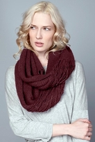 Thumbnail for your product : Paula Bianco Infinity Scarf in Bordeaux