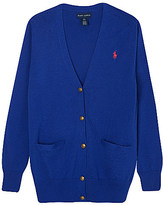 Thumbnail for your product : Ralph Lauren Cotton boyfriend cardigan S-XL