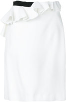 Giambattista Valli - ruffled detail skirt - women - Spandex/Elasthanne/Viscose - 40