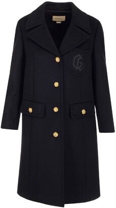 Gucci Double G Embroidery Coat