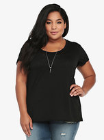 Thumbnail for your product : Torrid Athletic Cuffed Tee