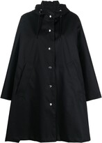 Thumbnail for your product : MACKINTOSH Snap-Button Fastening Hooded Raincoat