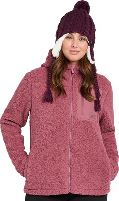 Jackets For Women Uk Clearance Womens Teddy Fleece Hooded Jacket