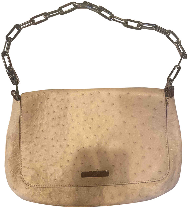 gucci ostrich bag