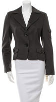 Thumbnail for your product : Akris Punto Wool Notched Lapel Jacket