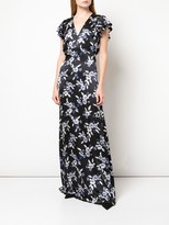 Thumbnail for your product : Veronica Beard Padma floral print maxi dress
