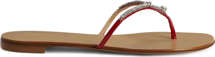 Giuseppe Zanotti Gentille pantent sandals
