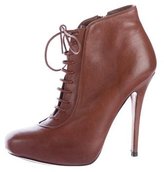 Thumbnail for your product : Barbara Bui Leather Lace-Up Booties