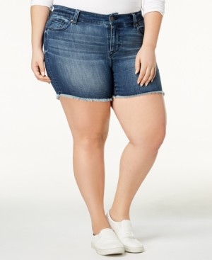plus size denim shorts australia