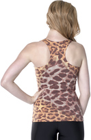 Thumbnail for your product : Candida Maria Racerback Tank - Cheetah