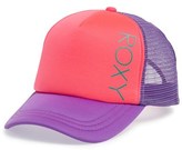 Thumbnail for your product : Roxy 'Truck In' Trucker Cap (Girls)