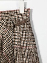 Thumbnail for your product : Brunello Cucinelli Brown Eco Brass Skirt