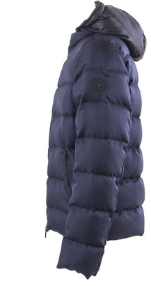 Fay Blue Hooded Down Jacket