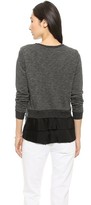 Thumbnail for your product : Clu Pleated Sweatshirt