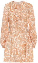 Thumbnail for your product : Zimmermann Peggy printed linen minidress
