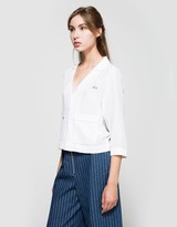 Thumbnail for your product : Equipment Lake Pajama Top in White